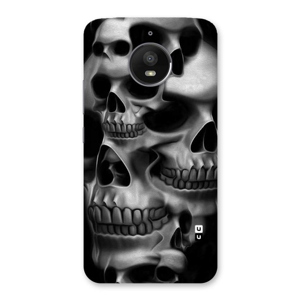 Multiple Skulls Back Case for Moto E4 Plus