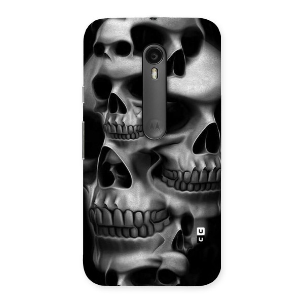 Multiple Skulls Back Case for Moto G3