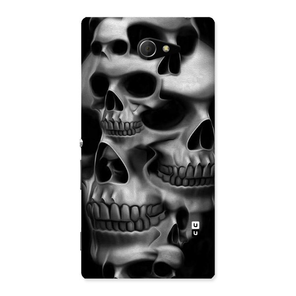 Multiple Skulls Back Case for Sony Xperia M2