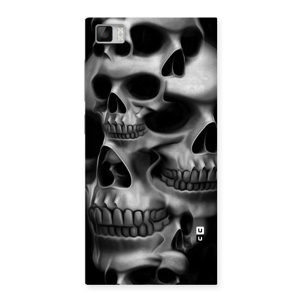 Multiple Skulls Back Case for Xiaomi Mi3