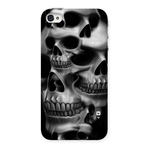 Multiple Skulls Back Case for iPhone 4 4s