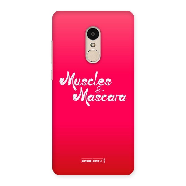 Muscles and Mascara Back Case for Xiaomi Redmi Note 4