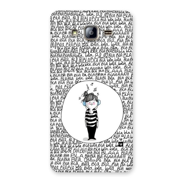 Music And Bla Bla Back Case for Galaxy On5