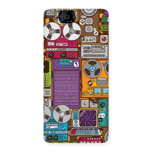 Music Decks Back Case for Canvas Knight A350