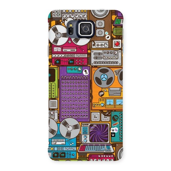 Music Decks Back Case for Galaxy Alpha