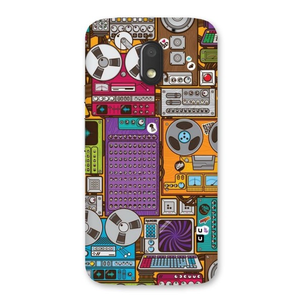 Music Decks Back Case for Moto E3 Power