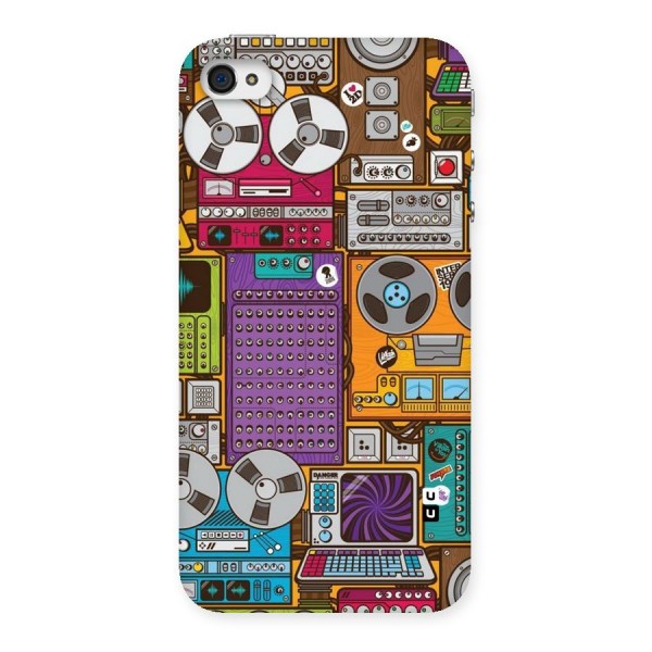 Music Decks Back Case for iPhone 4 4s