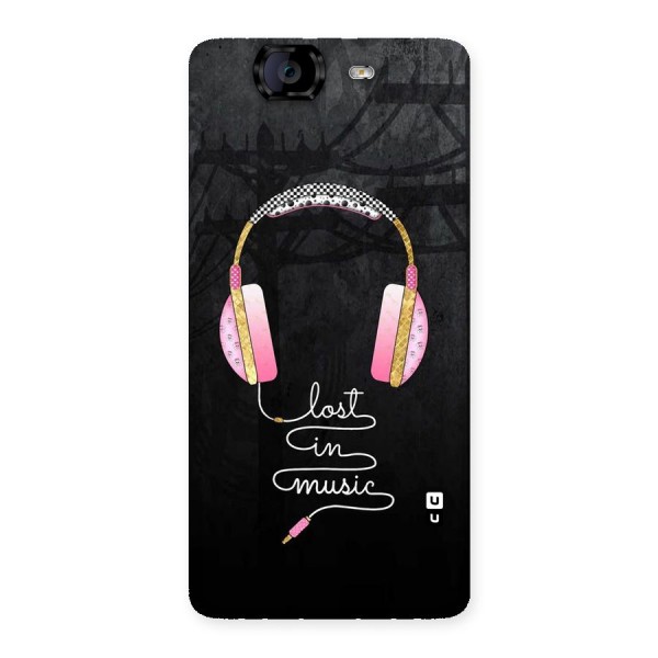 Music Lost Back Case for Canvas Knight A350