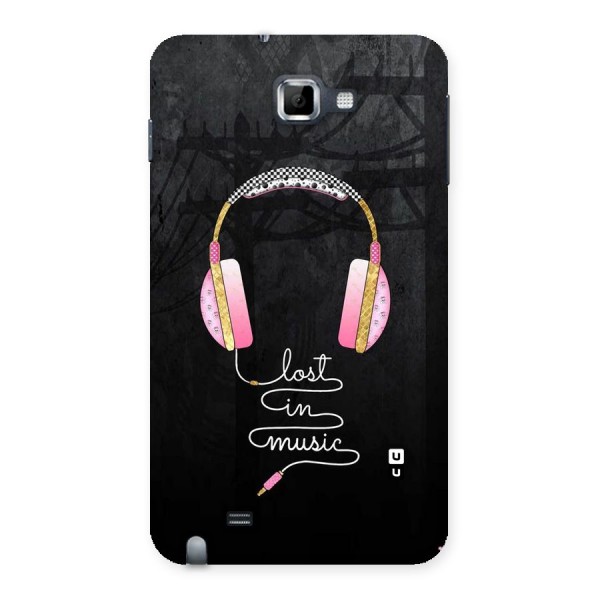 Music Lost Back Case for Galaxy Note