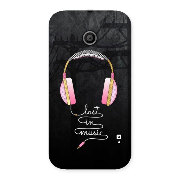 Music Lost Back Case for Moto E