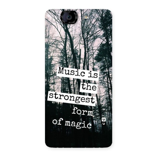 Music Magic Back Case for Canvas Knight A350