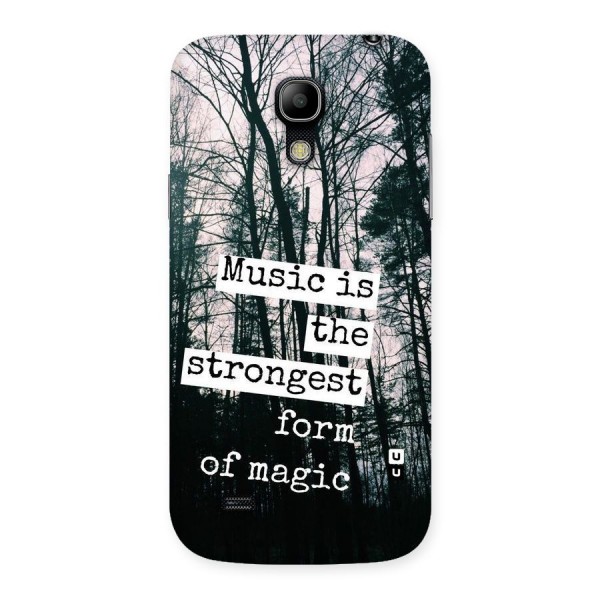 Music Magic Back Case for Galaxy S4 Mini