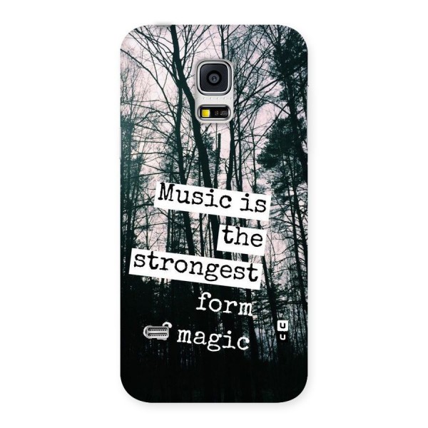 Music Magic Back Case for Galaxy S5 Mini