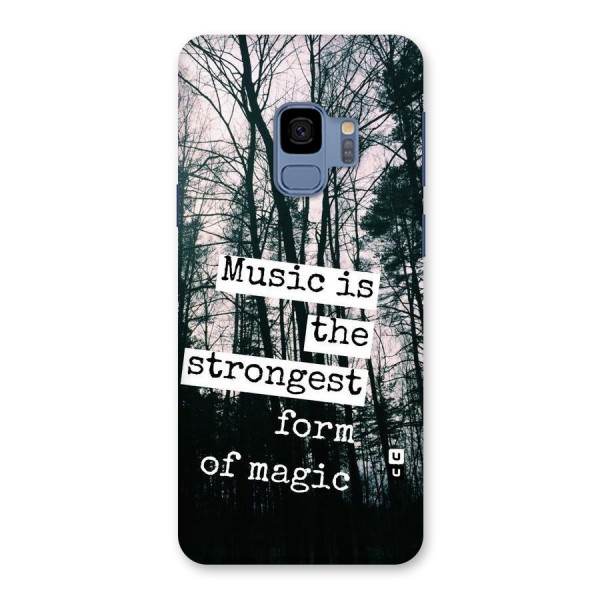 Music Magic Back Case for Galaxy S9