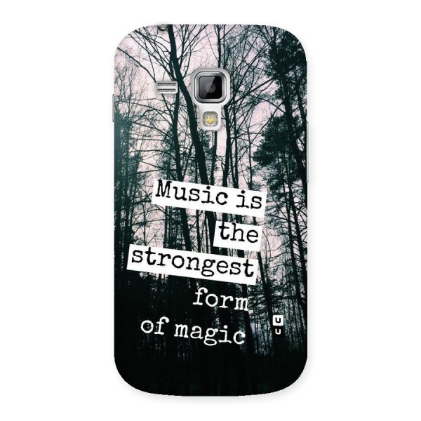 Music Magic Back Case for Galaxy S Duos