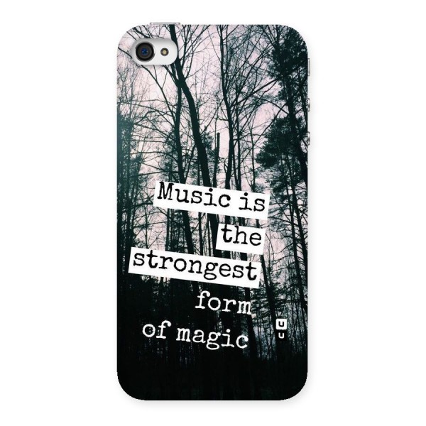 Music Magic Back Case for iPhone 4 4s