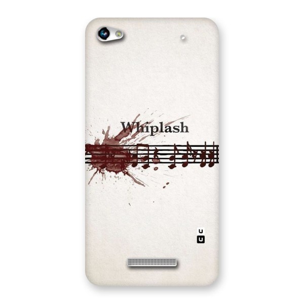 Music Notes Splash Back Case for Micromax Hue 2