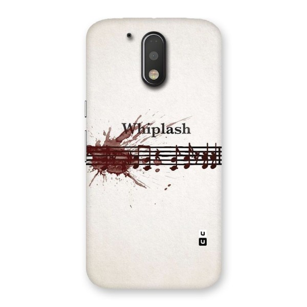 Music Notes Splash Back Case for Motorola Moto G4