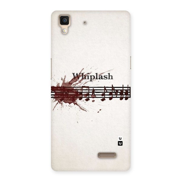 Music Notes Splash Back Case for Oppo R7