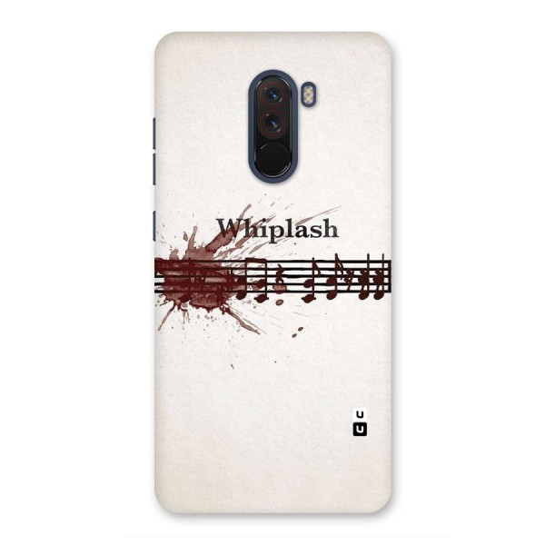 Music Notes Splash Back Case for Poco F1