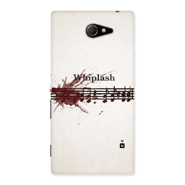 Music Notes Splash Back Case for Sony Xperia M2