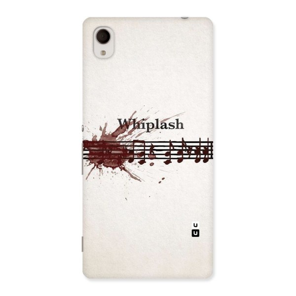 Music Notes Splash Back Case for Xperia M4 Aqua