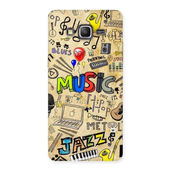 Music Pattern Back Case for Galaxy Grand Prime