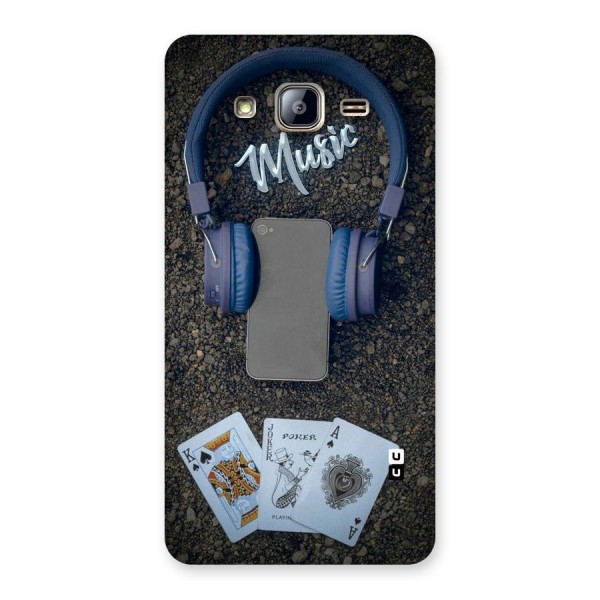 Music Power Cards Back Case for Galaxy On5