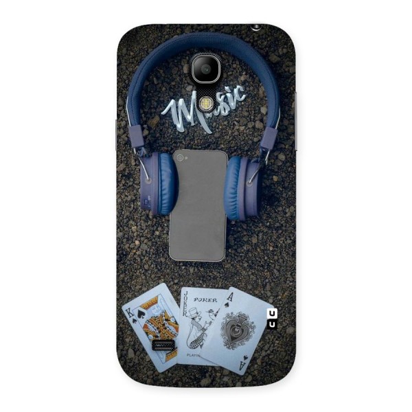 Music Power Cards Back Case for Galaxy S4 Mini