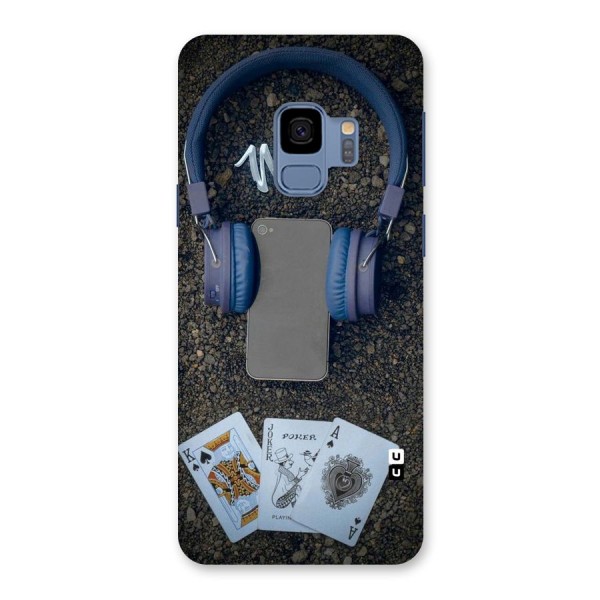 Music Power Cards Back Case for Galaxy S9