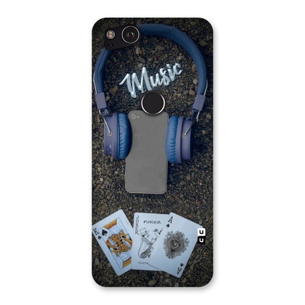 Music Power Cards Back Case for Google Pixel 2