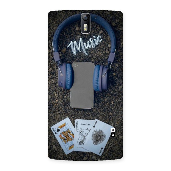 Music Power Cards Back Case for One Plus One