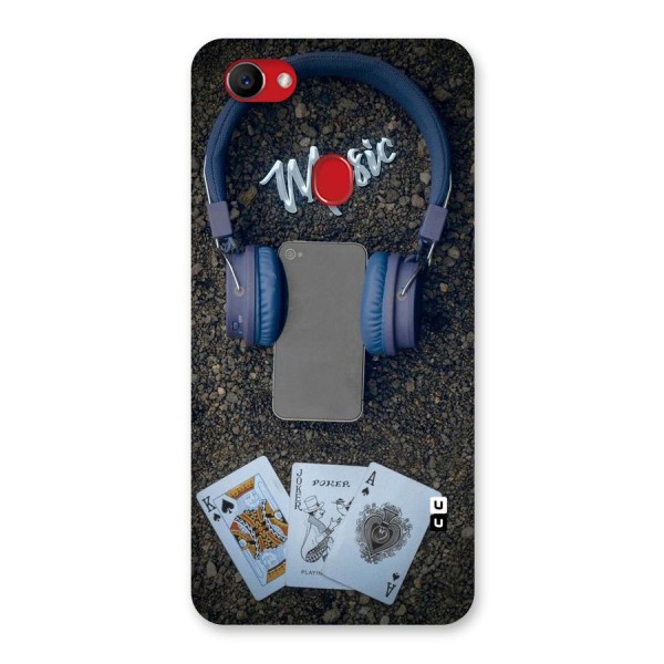 Music Power Cards Back Case for Oppo F7