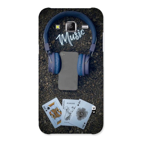 Music Power Cards Back Case for Samsung Galaxy J5