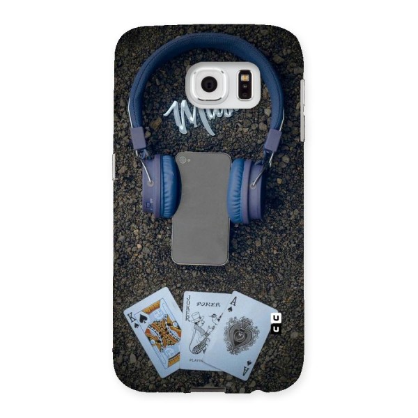 Music Power Cards Back Case for Samsung Galaxy S6