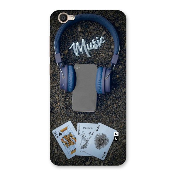 Music Power Cards Back Case for Vivo Y55s