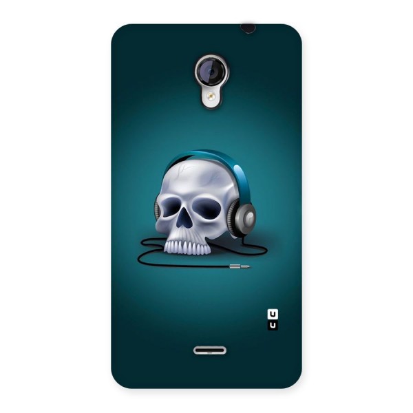 Music Skull Back Case for Micromax Unite 2 A106