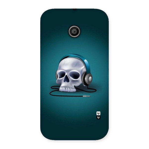 Music Skull Back Case for Moto E