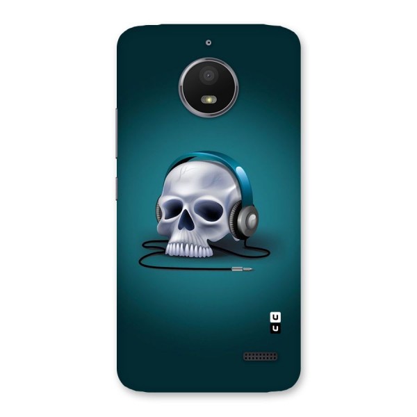 Music Skull Back Case for Moto E4