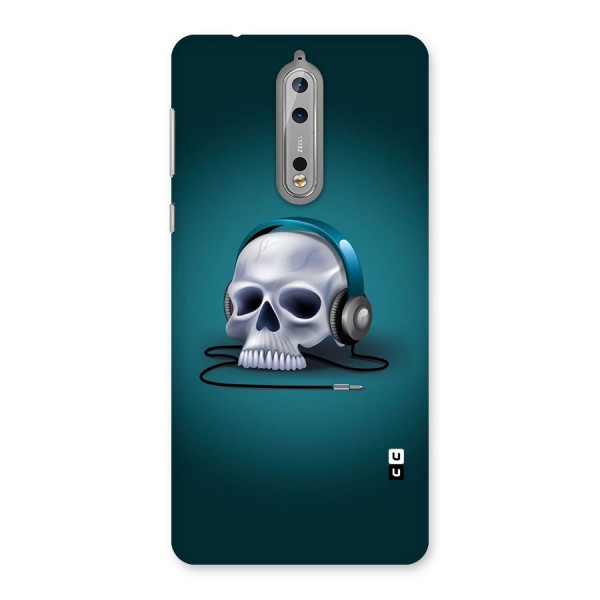 Music Skull Back Case for Nokia 8