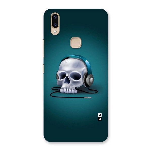 Music Skull Back Case for Vivo V9