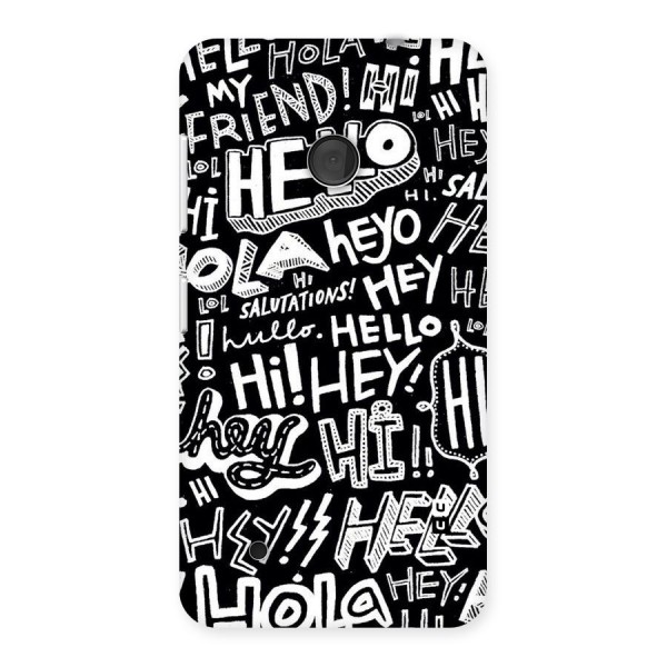 My Friend Back Case for Lumia 530