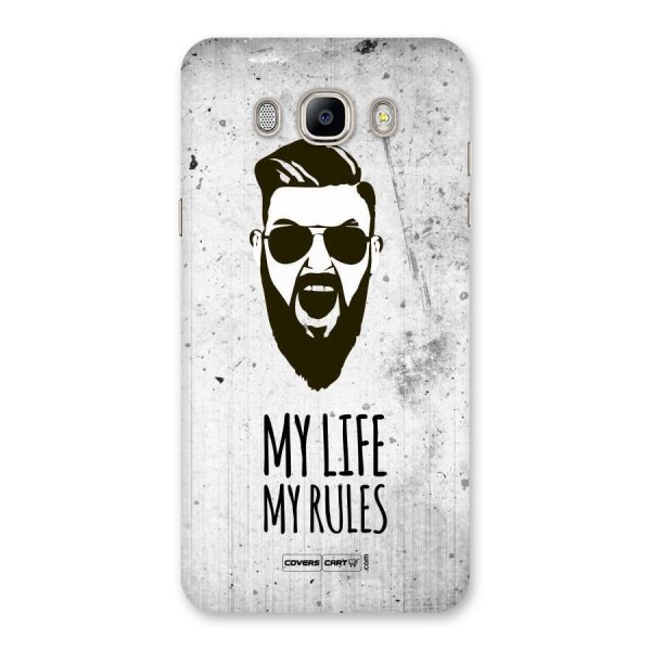 My Life My Rules Back Case for Galaxy On8