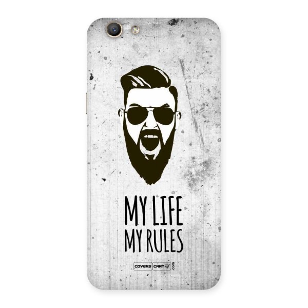 My Life My Rules Back Case for Oppo F1s