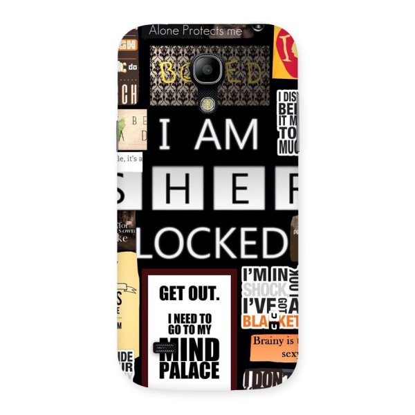 Mystery Pattern Back Case for Galaxy S4 Mini