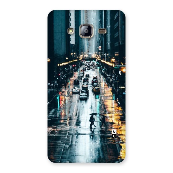 NY Streets Rainy Back Case for Galaxy On5