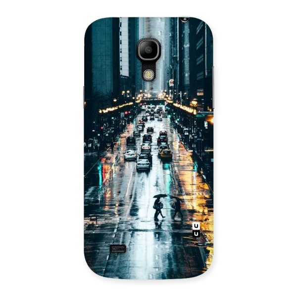 NY Streets Rainy Back Case for Galaxy S4 Mini