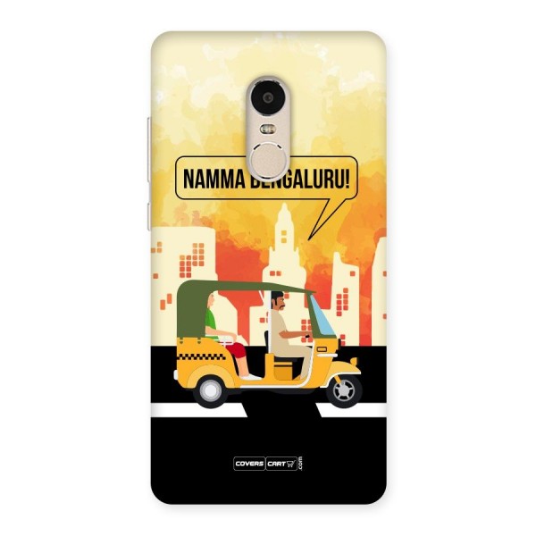 Namma Bengaluru Back Case for Xiaomi Redmi Note 4