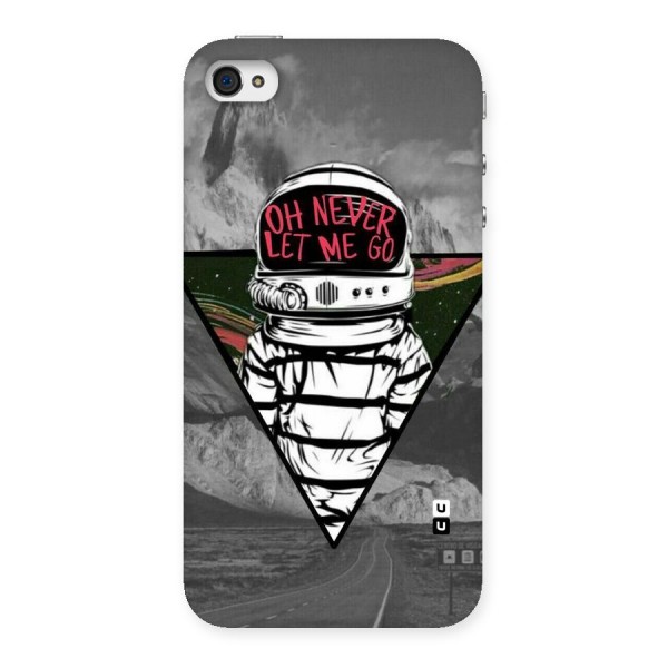 Never Let Me Go Back Case for iPhone 4 4s