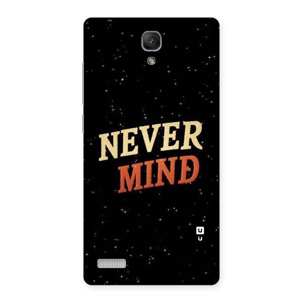 Never Mind Design Back Case for Redmi Note